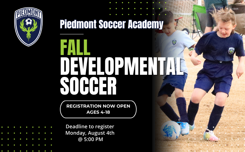 Fall Developmental Registration OPEN